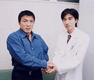 古賀稔彦さんと院長